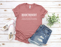 Booktrovert Tee