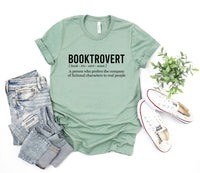 Booktrovert Tee