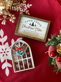 Christmas Tiered Tray Decor