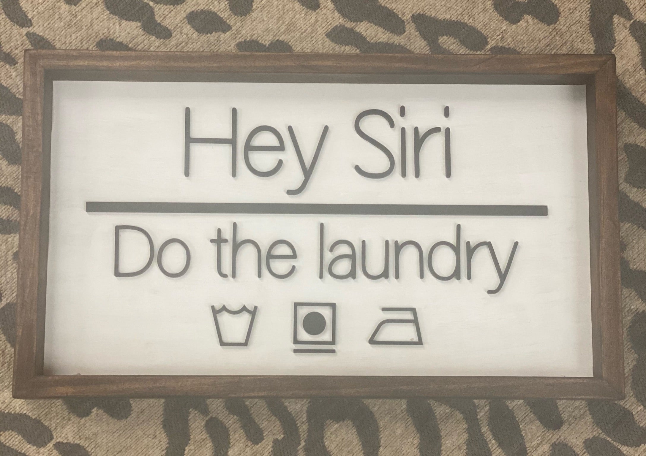 Hey Siri or Alexa Do the Laundry