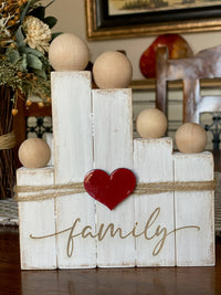 Wood Block Family (7-10 blocks)
