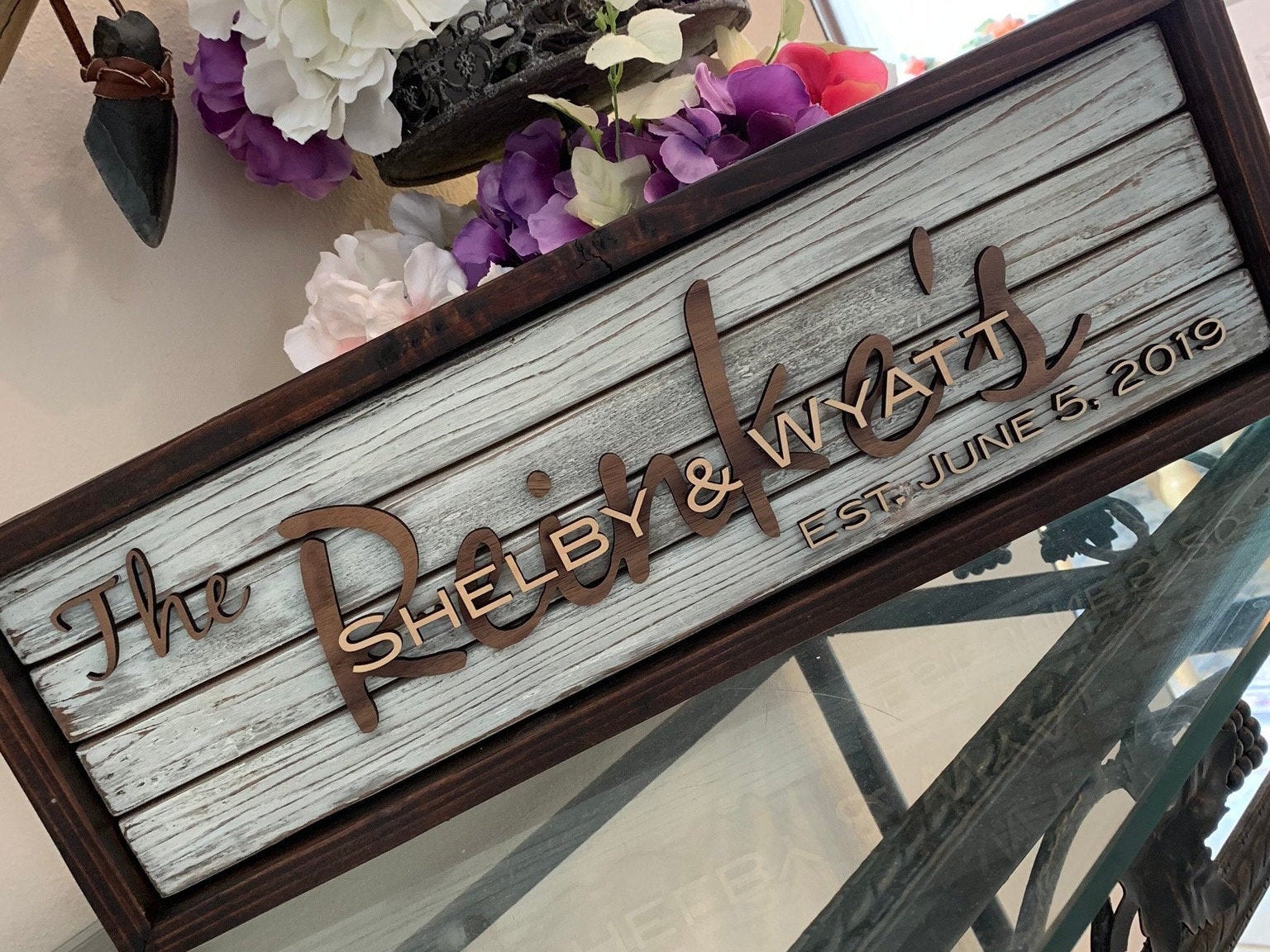 Wedding or Anniversary Custom Sign