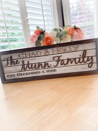 Wedding or Anniversary Custom Sign
