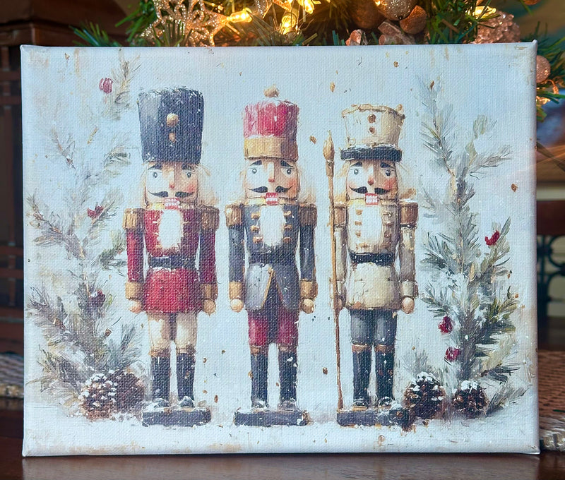 UV Printed Nutcracker Trio
