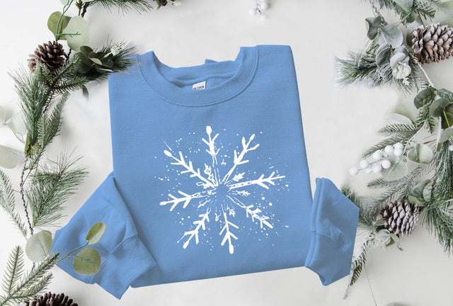 Distressed Snowflake
