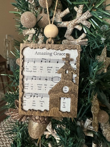 Classic Church Hymn Ornaments
