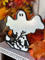 Layered Ghost with Spooky Accents