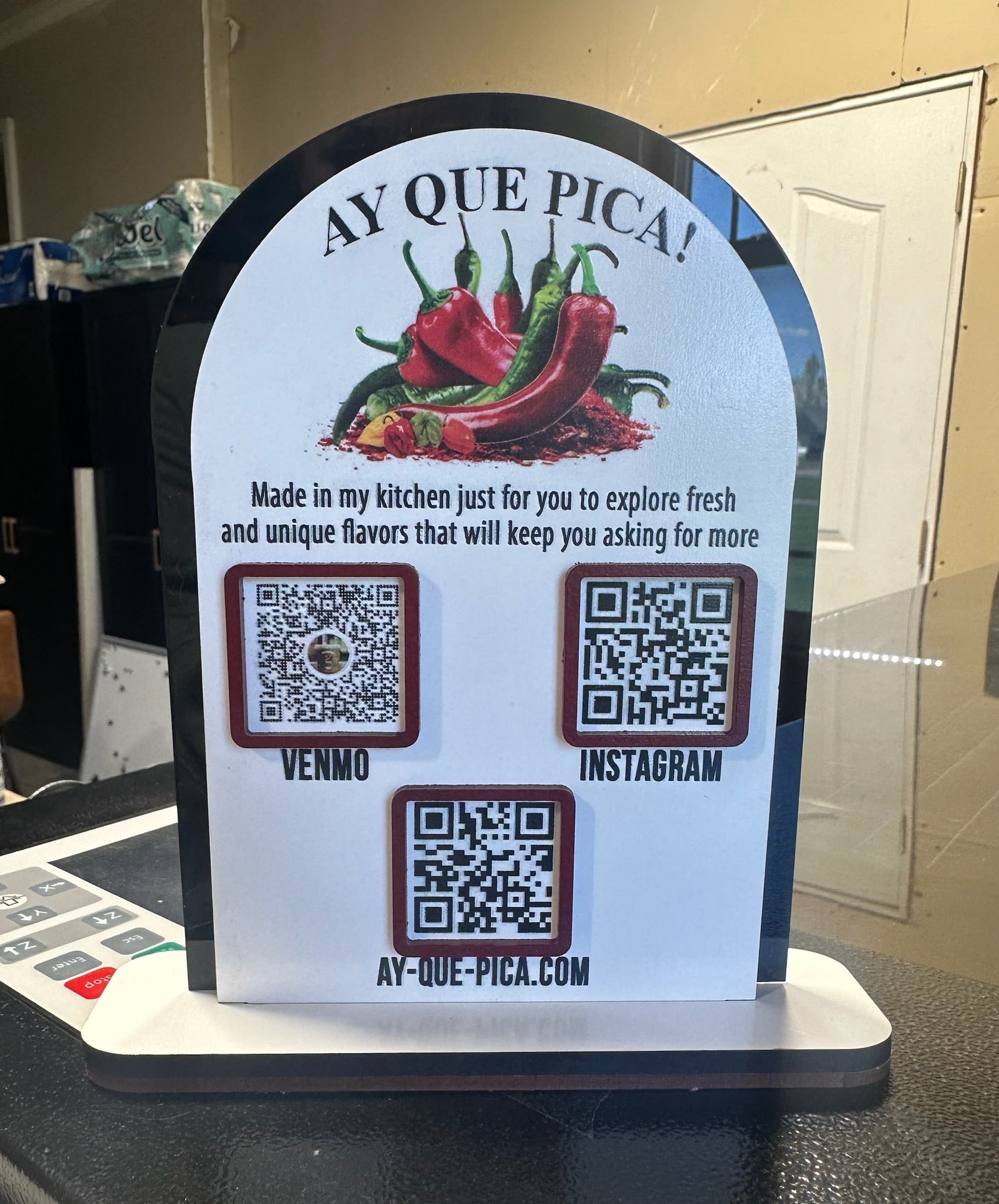 Custom QR Code Sign