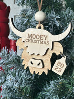 Highland Cow Ornament