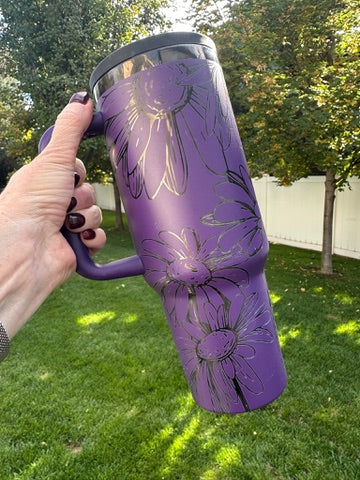 40oz Daisies Tumbler