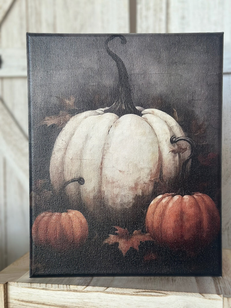 Canvas UV Printed Mood Pumpkins