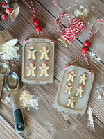 Gingerbread Cookie Sheet Ornament