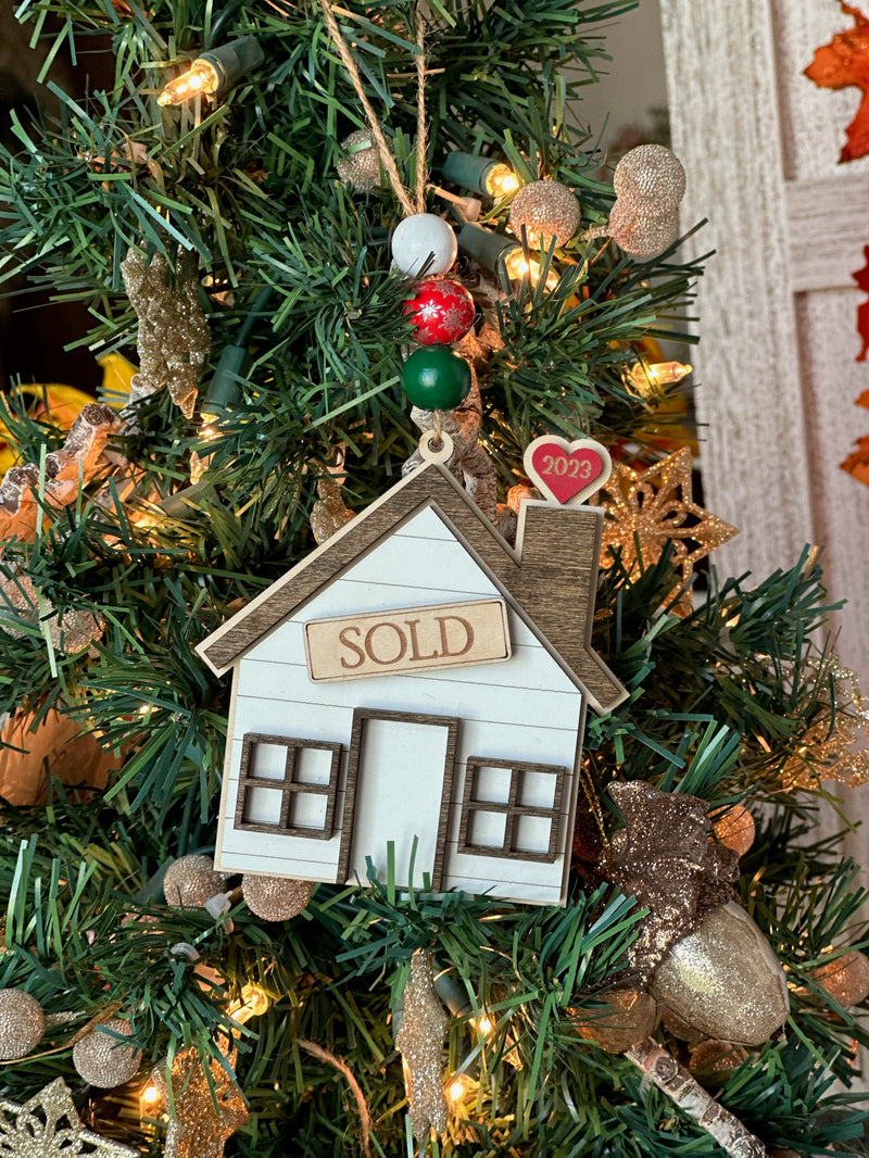 Sold/New Home/Realtor Gift Ornament