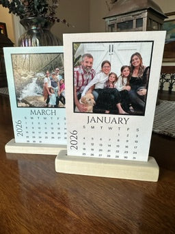 Photo Calendar with Stand