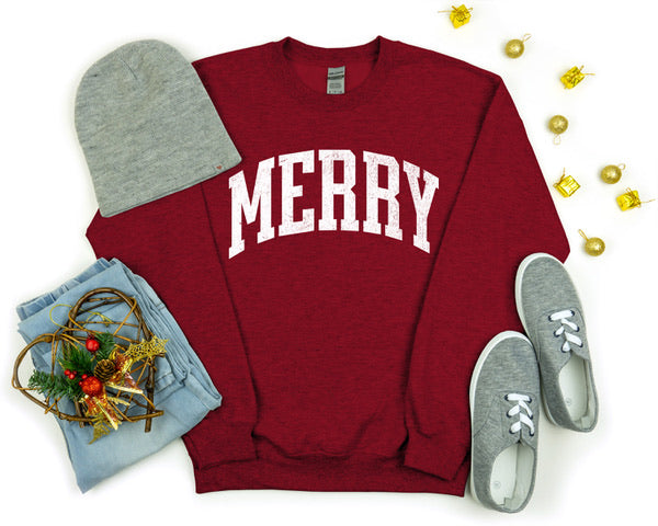 Distressed Merry White