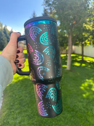 Rainbow 40oz Tumbler Clearance