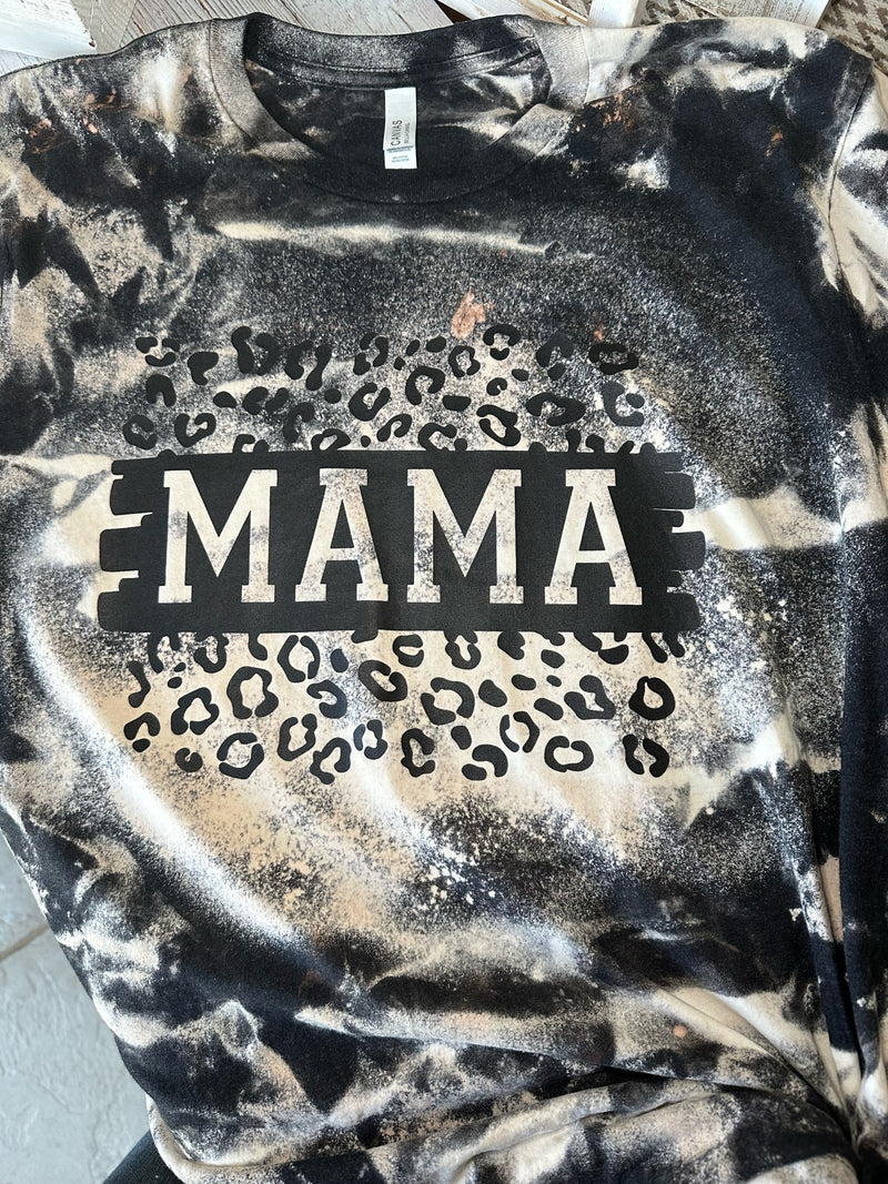 XL Cowhide Mama Leopard