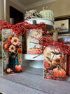 Set of 3 Color Wood Pumpkins