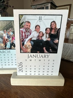 Photo Calendar with Stand