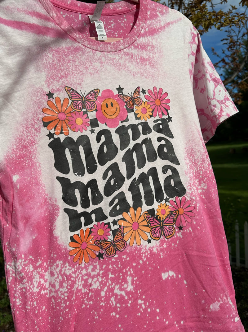 Medium Pink Retro Mama Floral
