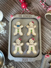Gingerbread Cookie Sheet Ornament