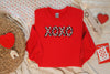 XOXO Heart Print Sweatshirt