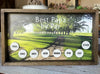 Dad/Grandpa Best by Par Custom Picture Golf Sign