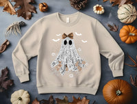 Ghost Lace Falloween Sweatshirt