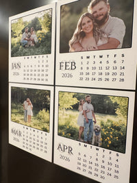 Mini Custom Photo Calendar Magnets