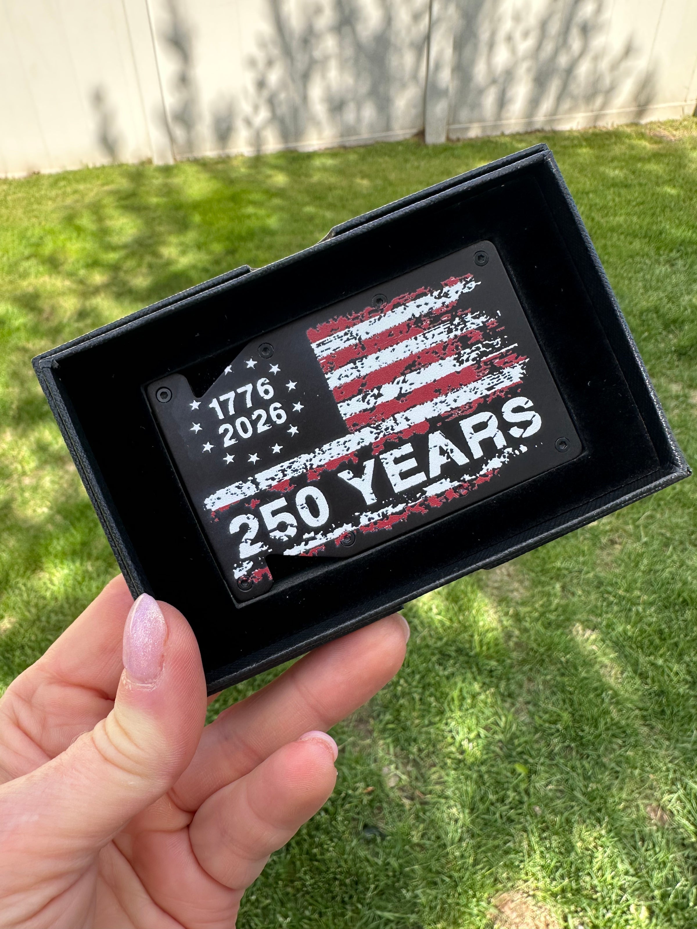 LImited Edition 250 Years Minimalist Wallet