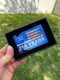 LImited Edition 250 Years Minimalist Wallet