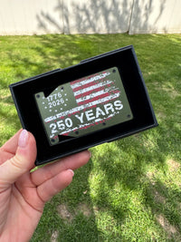 LImited Edition 250 Years Minimalist Wallet