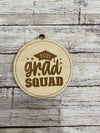 Grad Squad Graduation Tag