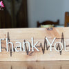 Thank You Engraved Industry Sign
