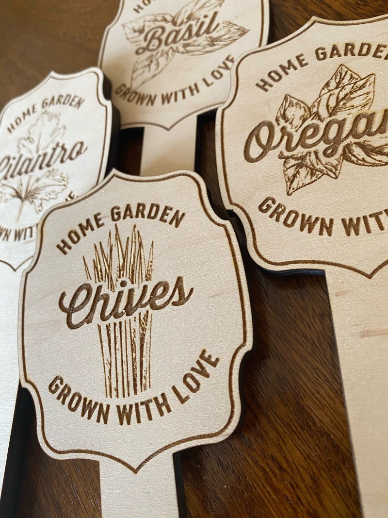 Modern Garden Labels