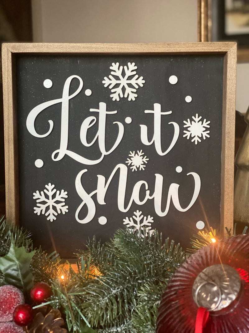 12 x 12 Let It Snow