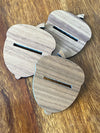Squirrel set of 3 - laser cut Fall Decor with Acorn Stands