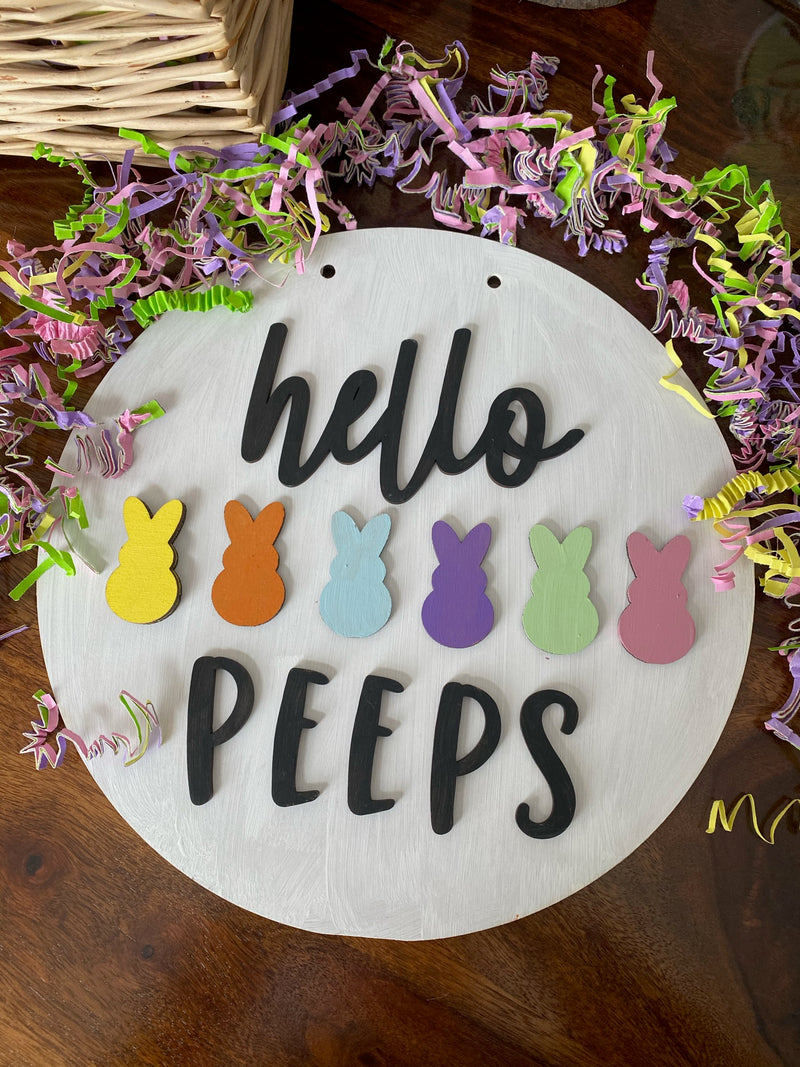 DIY Hello Peeps Easter Kit