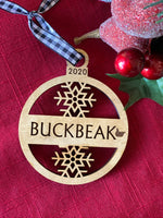 Pet Ornament/Cut Out Snowflakes