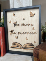 The More the Merrier Book Lovers Sign