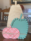Wood Pumpkin Trio