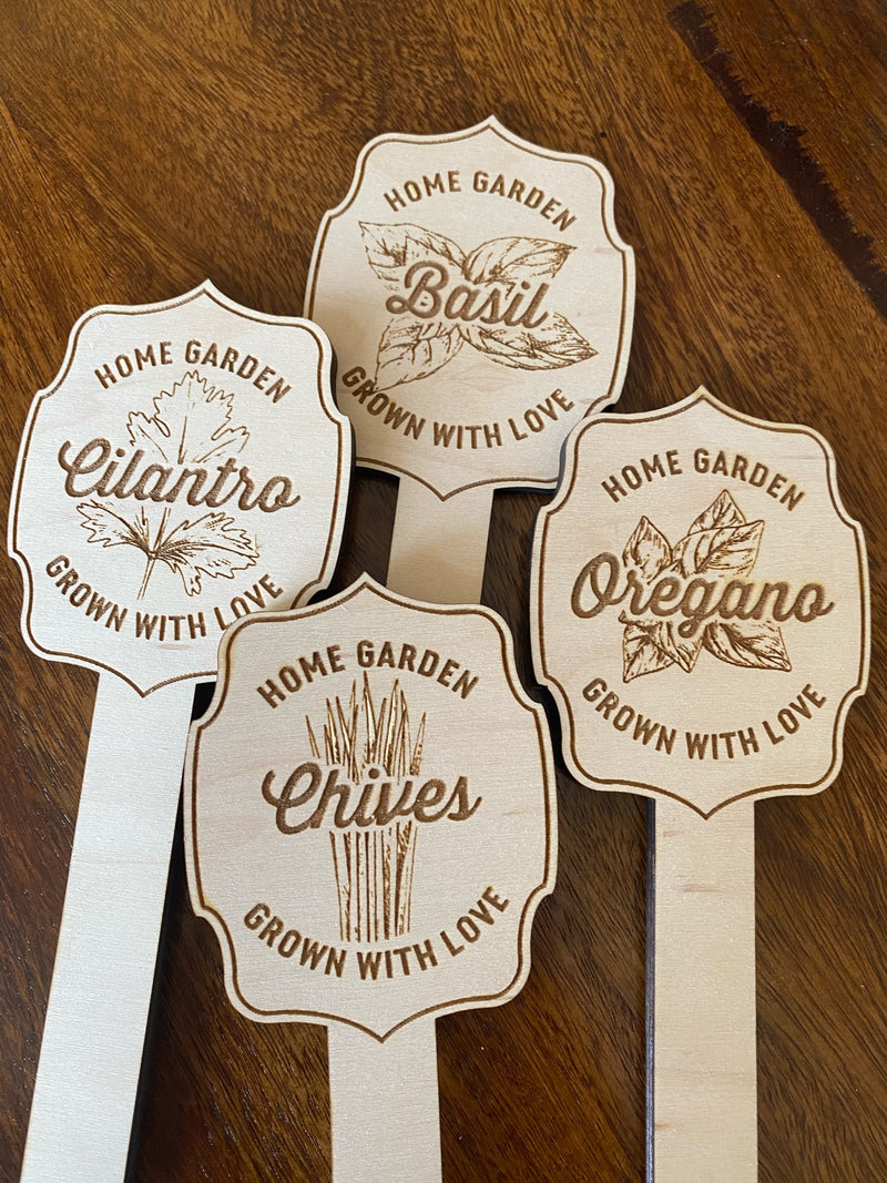 Modern Garden Labels