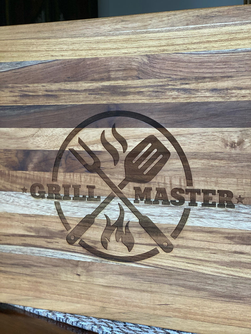 Personalized Teak Wood Cutting Boards