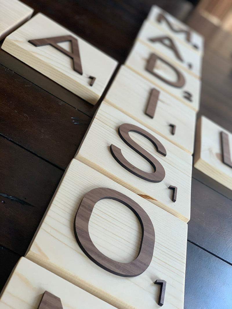 Scrabble Pieces 