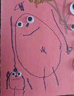Laser Cut Kids Drawing or Sentiments