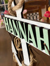 Personalized Anchor Nursery Name Sign