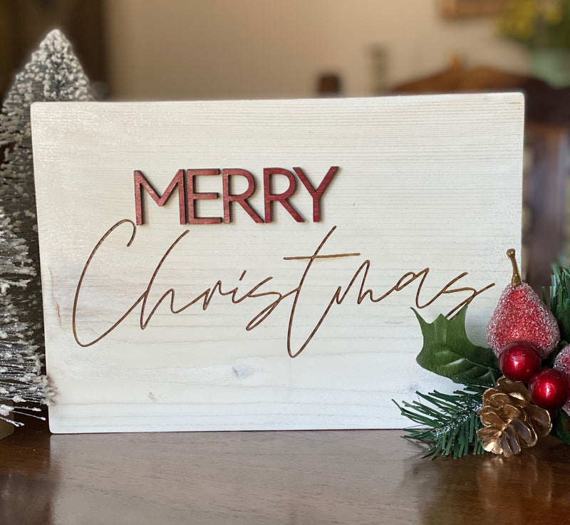 Merry Christmas 10x7