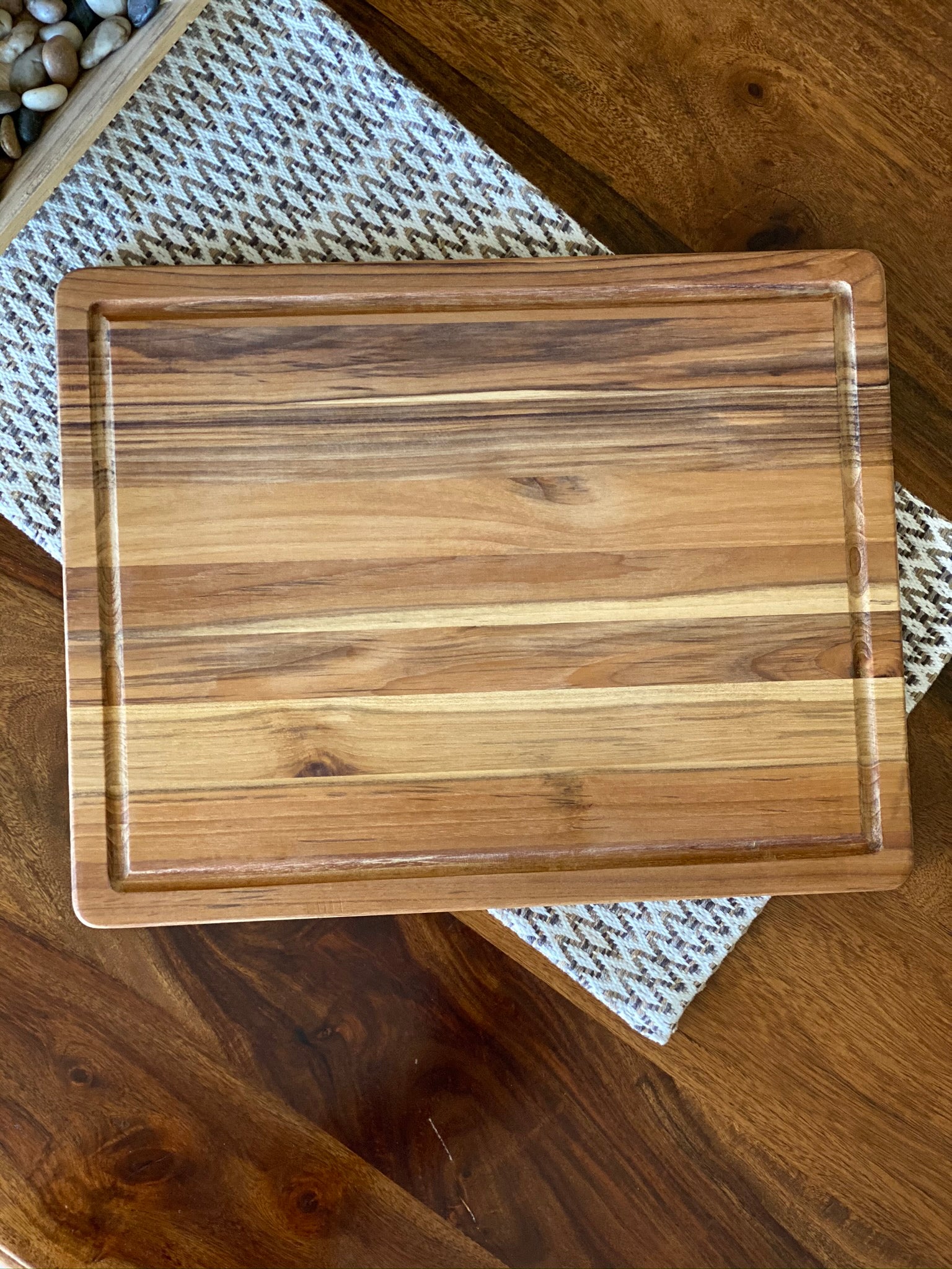 Teak Cutting Board, Personalized, 12 x 9, Board T – TrueLove