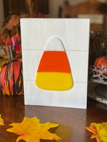 Candy Corn Shelf Sitter