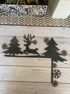 Christmas Door Corner Decor
